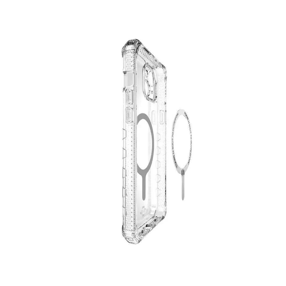 ItSkins Case Supreme R Clear con MagSafe para iPhone 15 Plus - Transparente