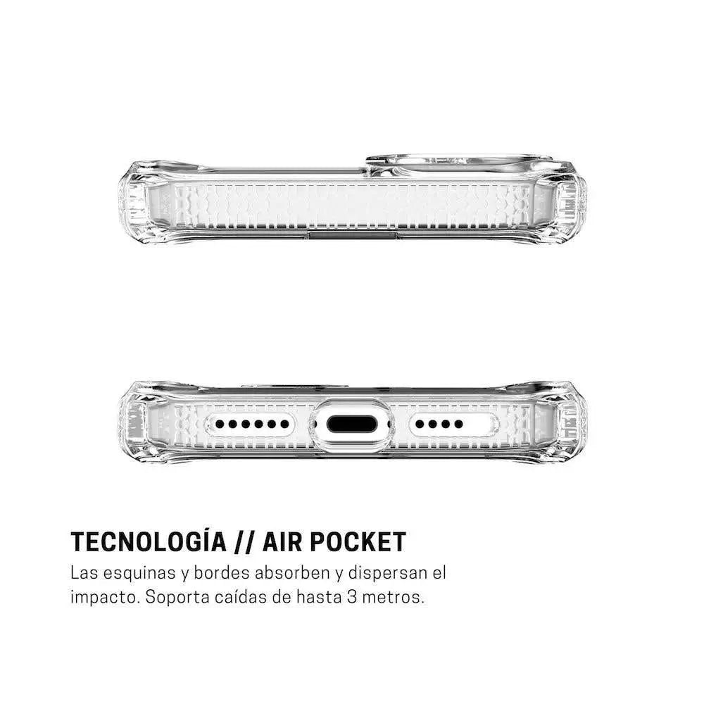 ItSkins Case Supreme R Clear con MagSafe para iPhone 15 Plus - Transparente