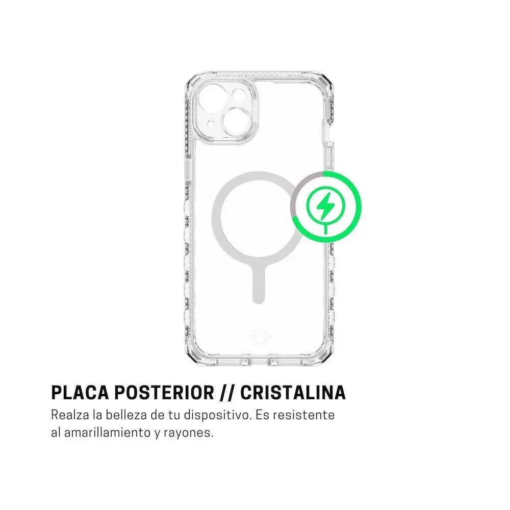 ItSkins Case Supreme R Clear con MagSafe para iPhone 15 Plus - Transparente