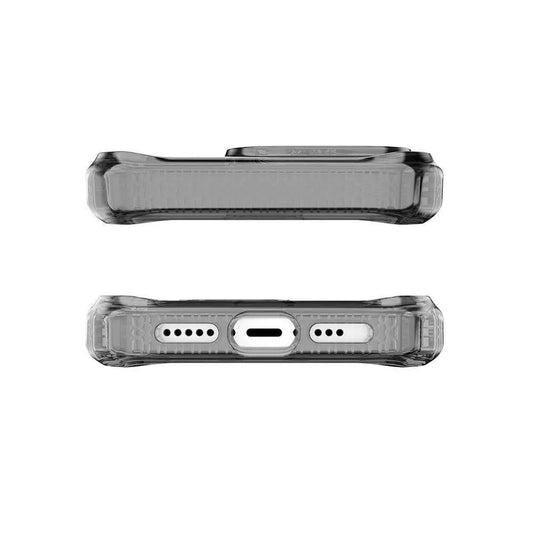 ItSkins Case Supreme R Clear con MagSafe para iPhone 15 Pro Max - Negro