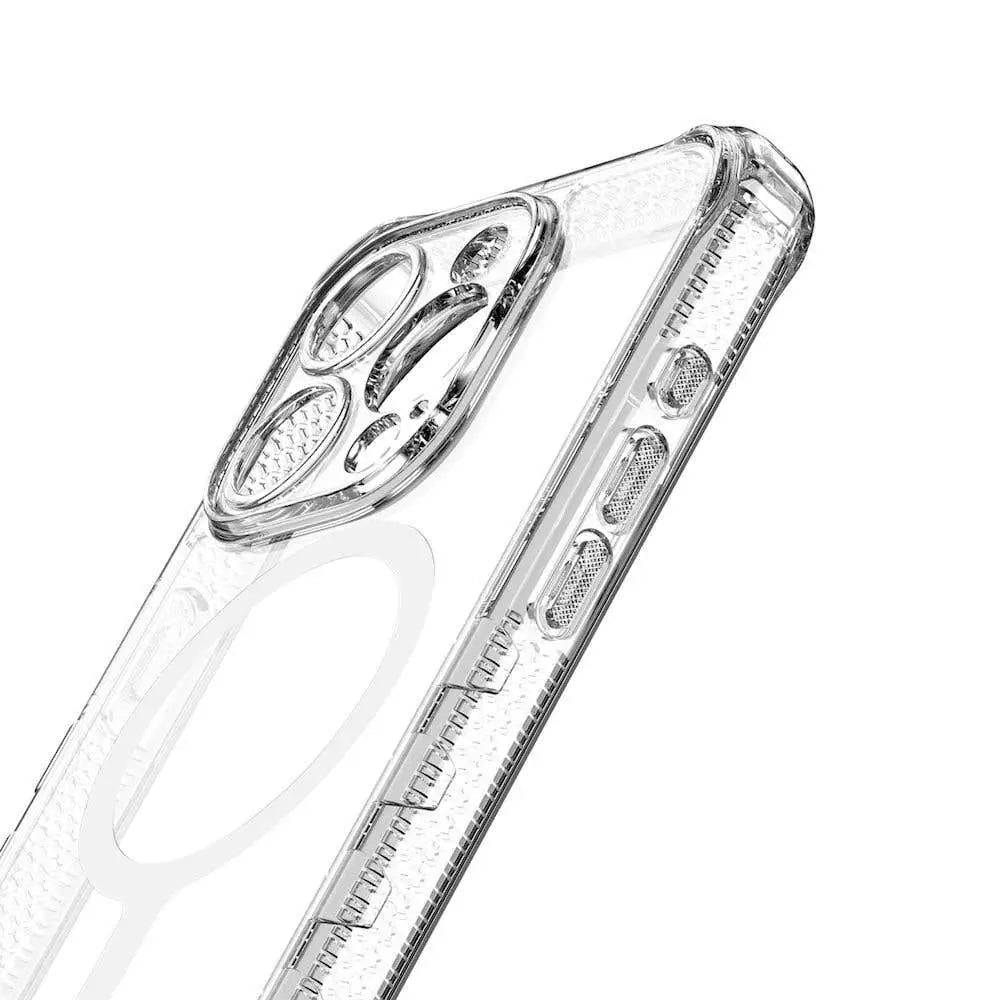 ItSkins Case Supreme R Clear con MagSafe para iPhone 15 Pro Max - Transparente