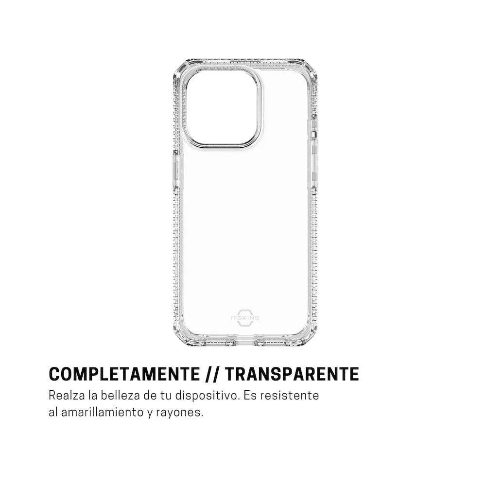 Case ItSkins Spectrum R Clear para iPhone 15 Pro Max - Transparente