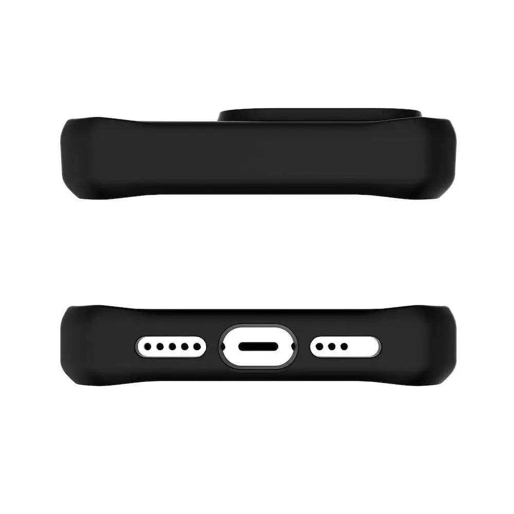 ItSkins Case Ballistic R Nylon con MagSafe para iPhone 15 Pro - Negro