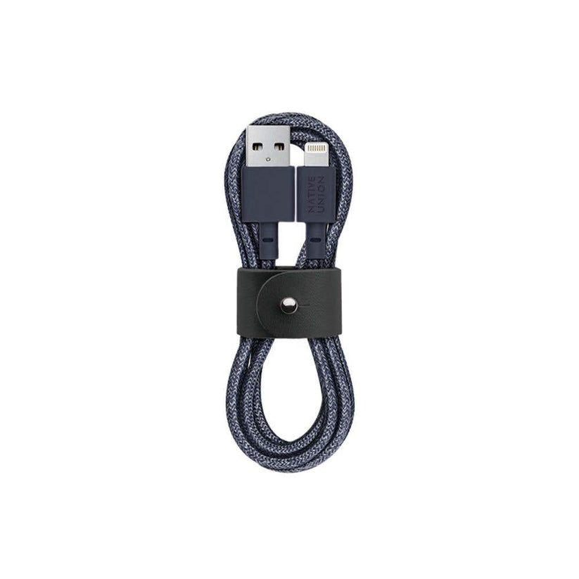 Cable Native Union Belt USB-A a Lightning (1.2 mts) - Indigo