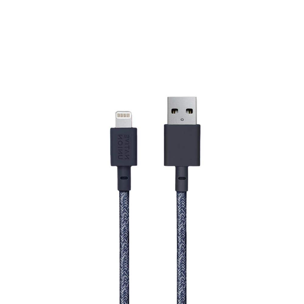 Cable Native Union Belt USB-A a Lightning (1.2 mts) - Indigo