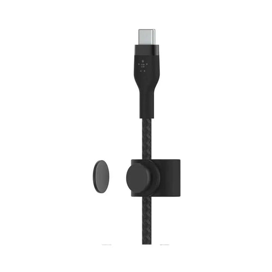 Cable Belkin Pro Flex USB-C a Lightning Cable 2m - Negro