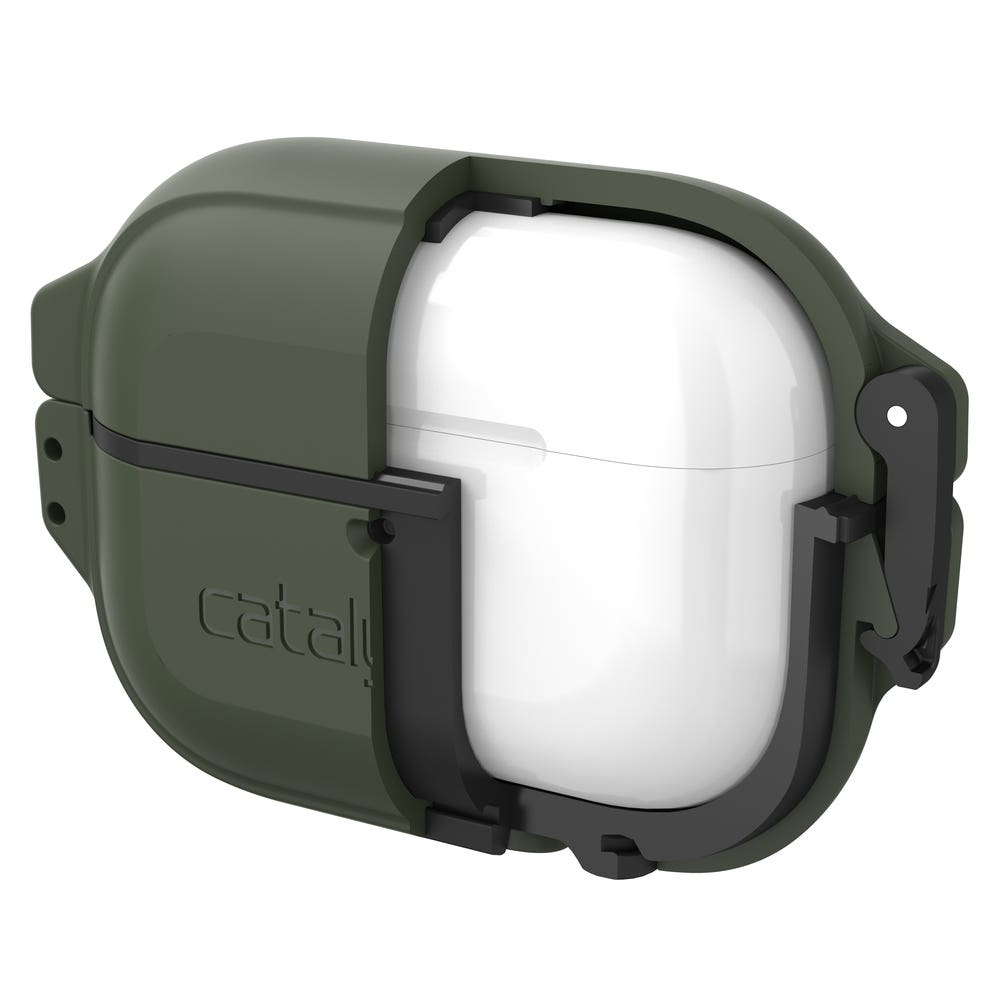 Case Catalyst para Airpods Pro 1 y 2 Impermeable protección total - Verde