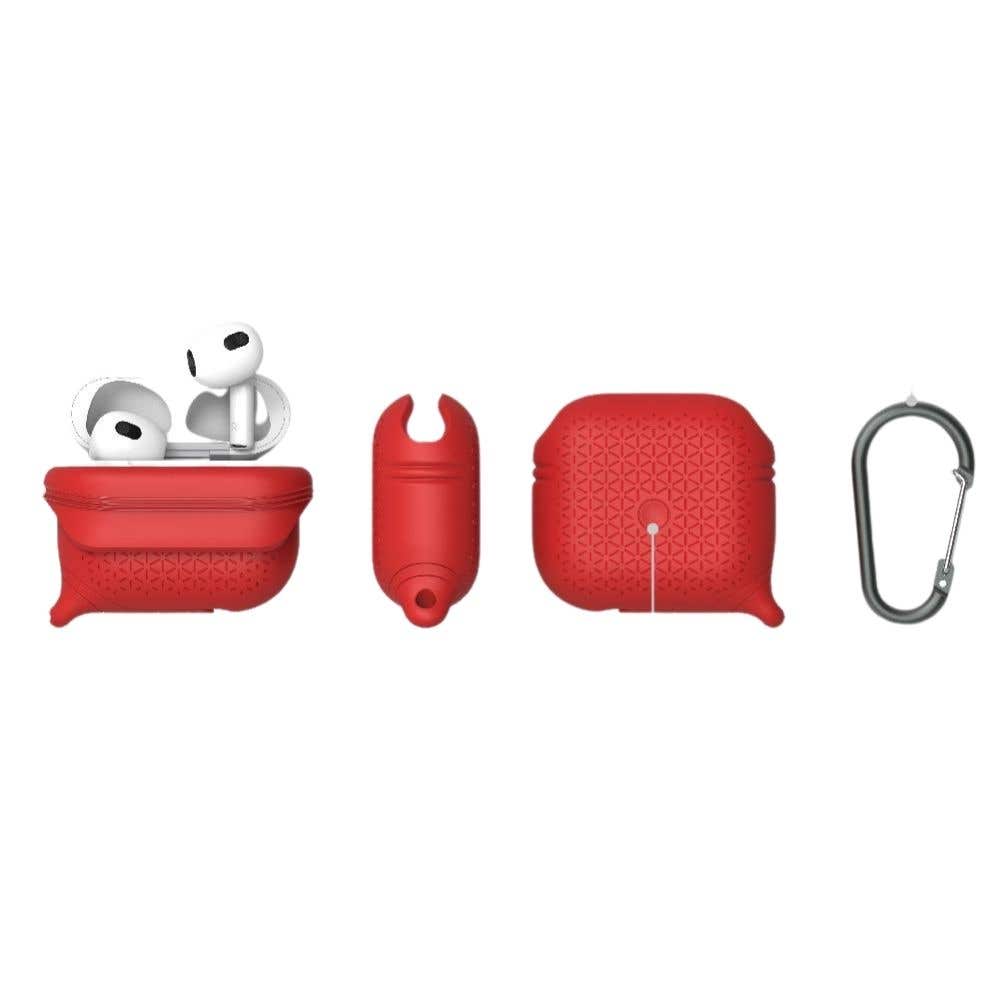 Case Catalyst Vibe impermeable para Airpods 3 - Rojo