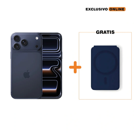 iPhone 17 Pro Max - 256GB - Azul Profundo + GRATIS Tarjetero MagSafe NCO - Azul