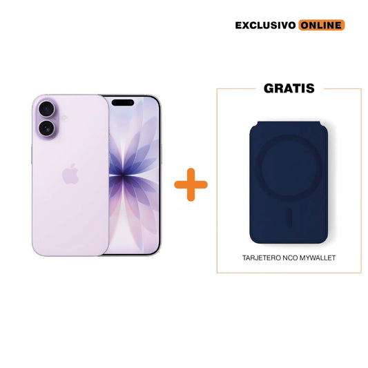iPhone 17 - 512GB - Lavanda + GRATIS Tarjetero MagSafe NCO - Azul