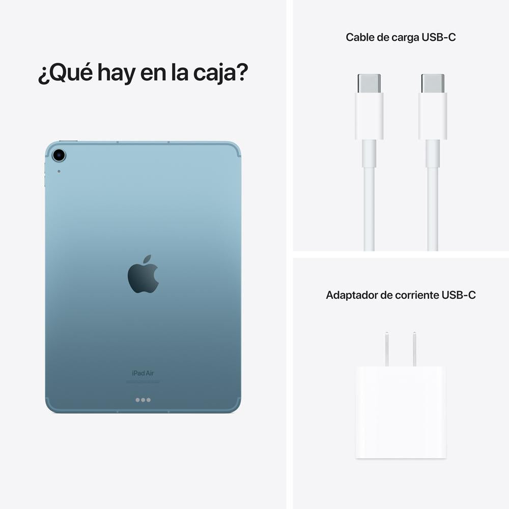 2022 iPad Air Wi-Fi + Cellular 256 GB - Azul (5.ª generación)