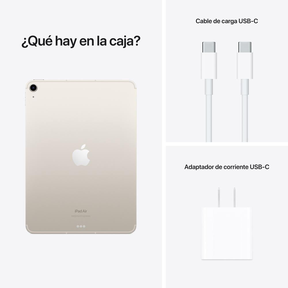 2022 iPad Air Wi-Fi + Cellular 64 GB - Blanco estrella (5.ª generación)