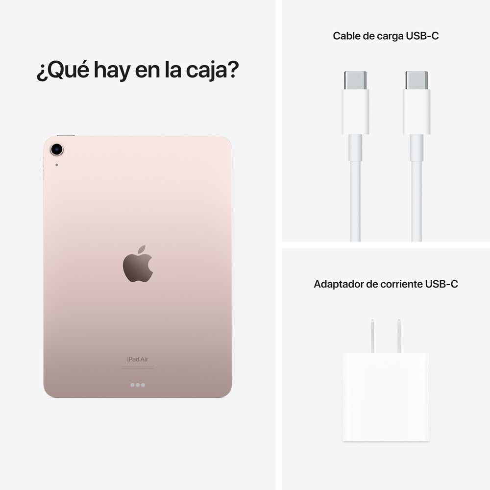 2022 iPad Air Wi-Fi 64 GB - Rosa (5.ª generación)