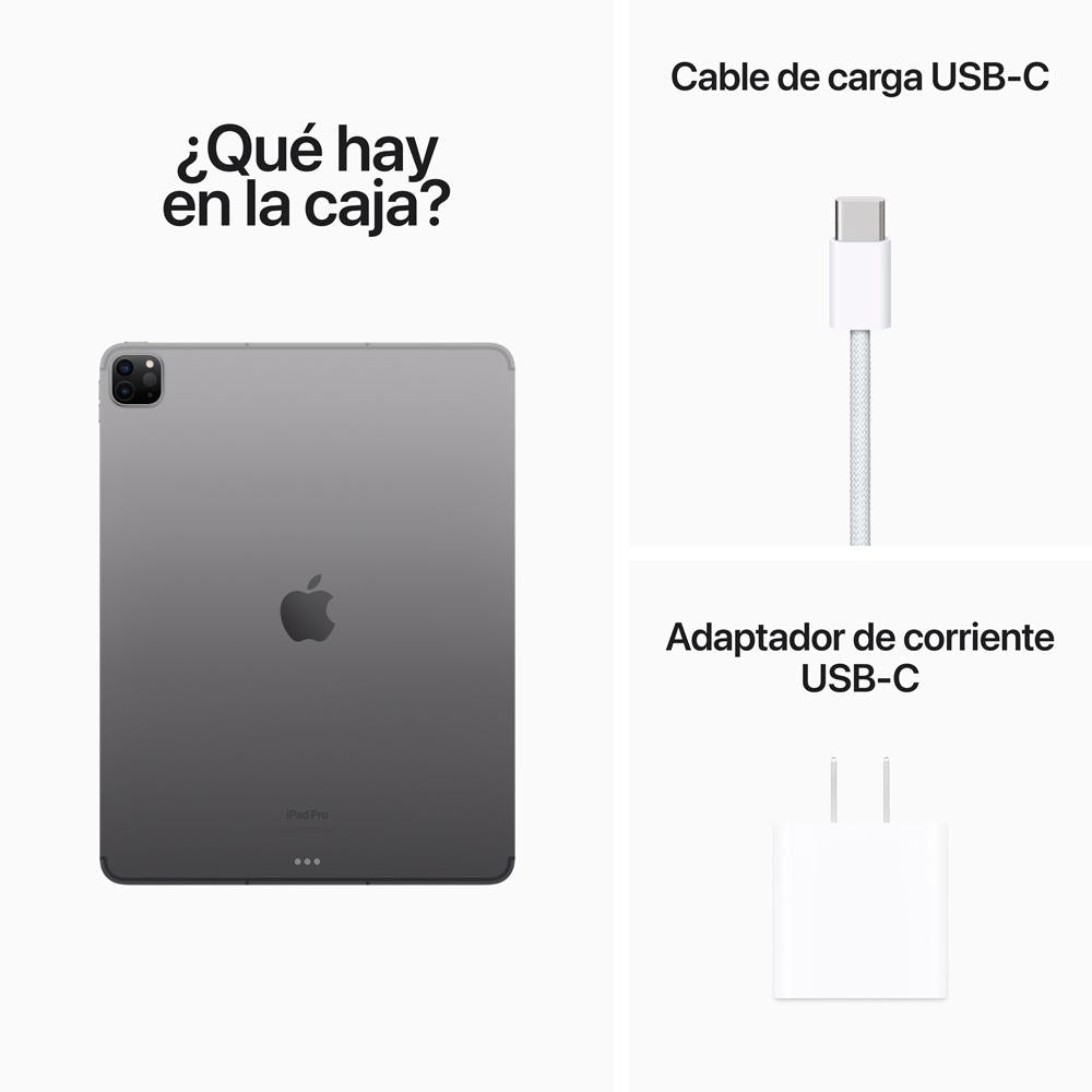 2022 iPad Pro de 12,9 pulgadas Wi-Fi + Cellular 512 GB - Gris espacial (6.ª generación)