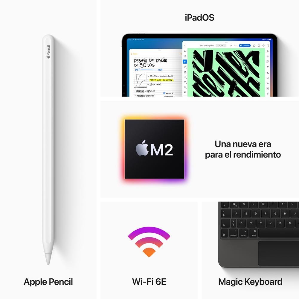 2022 iPad Pro de 11 pulgadas Wi-Fi 512 GB - Plata (4.ª generación)