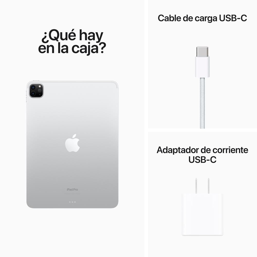 2022 iPad Pro de 11 pulgadas Wi-Fi 512 GB - Plata (4.ª generación)