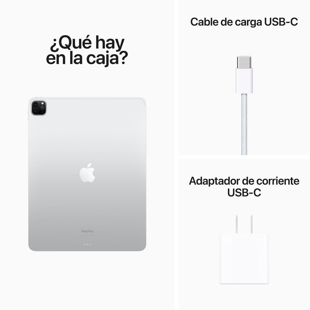 2022 iPad Pro de 12,9 pulgadas Wi-Fi 256 GB - Plata (6.ª generación)