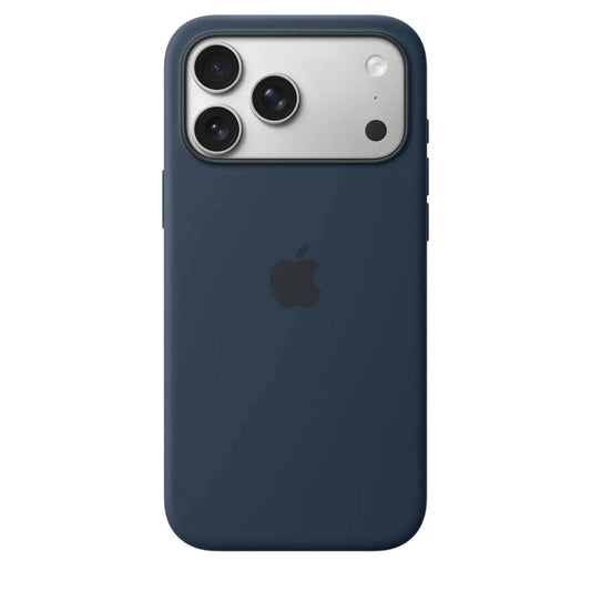Funda de silicón con MagSafe para el iPhone 17 Pro Max – Color medianoche
