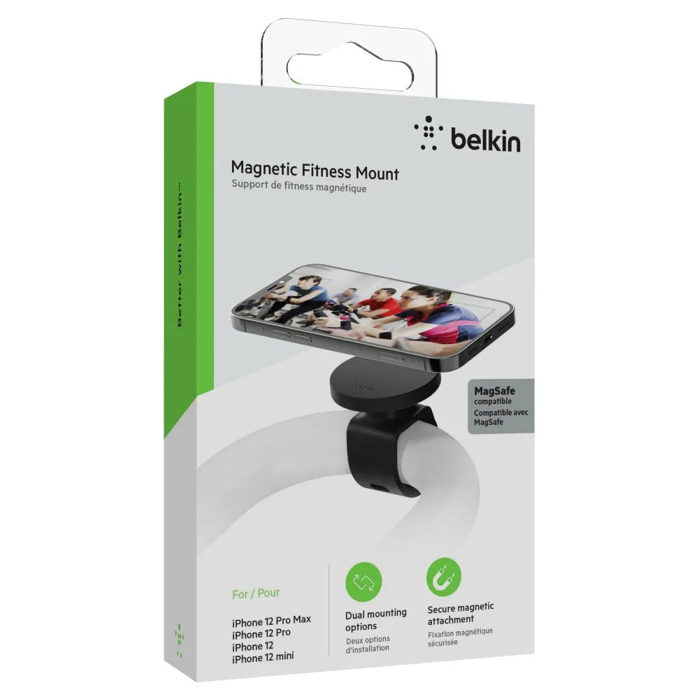 Soporte Belkin Magnetico de iPhone para Deportes - Negro