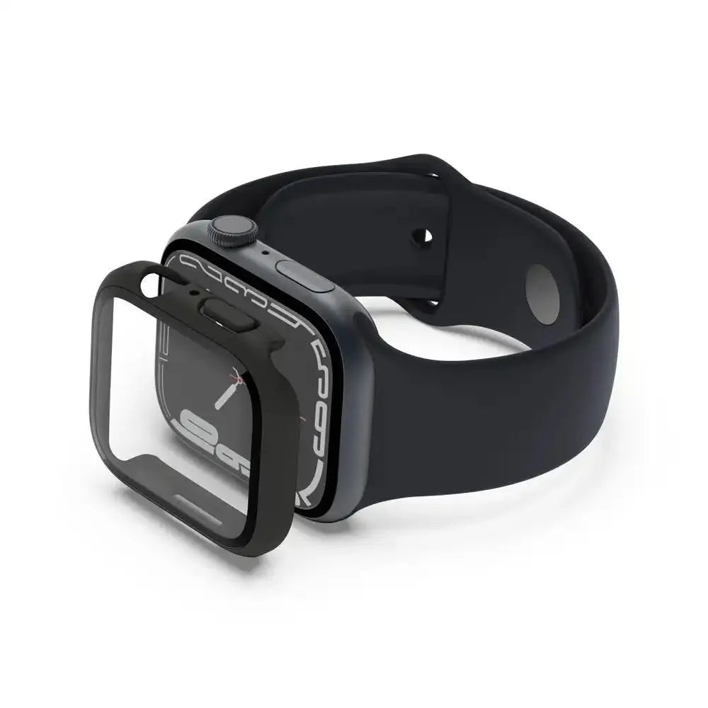 Protector de Pantalla Belkin 360 Antimicrobial para Watch (45/44mm) - Negro