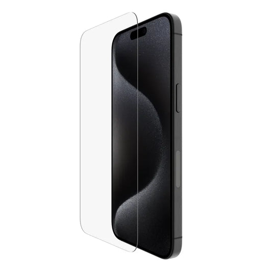 Protector de Pantalla Belkin SFP UltraGlass 2 Antimicrobial para iPhone 15 Pro Max - Transparente