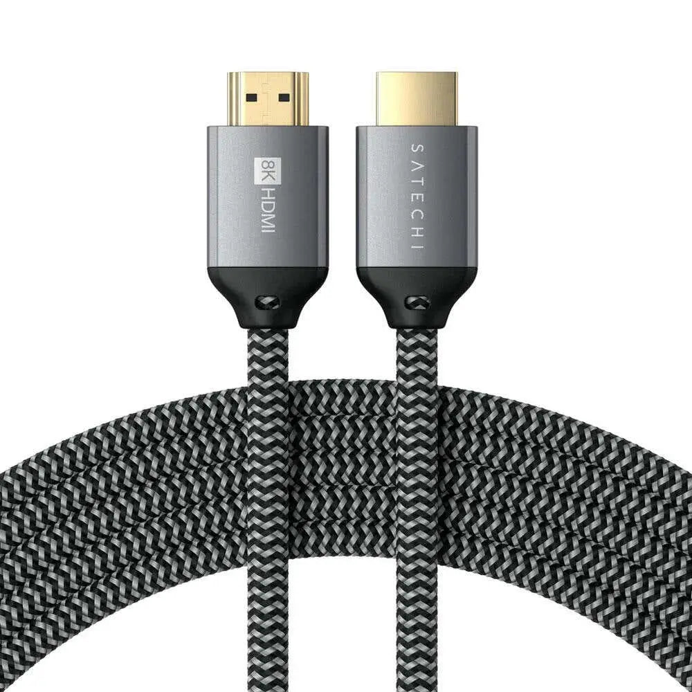 Cable HDMI Satechi ultra alta velocidad 8K - Gris