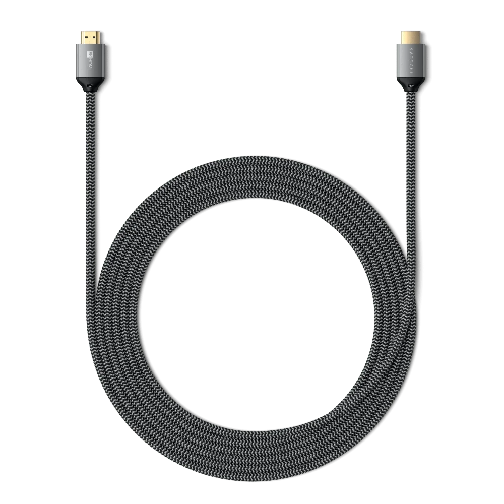 Cable HDMI Satechi ultra alta velocidad 8K - Gris