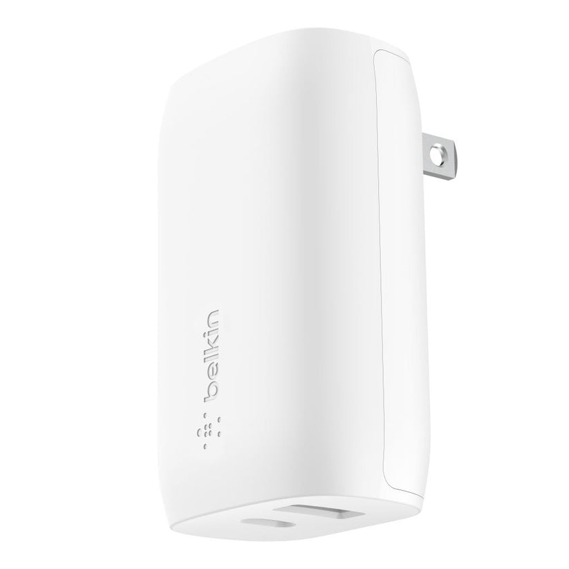 Cargador de pared Belkin USB-Cx1 y USB-Ax1 37W - Blanco